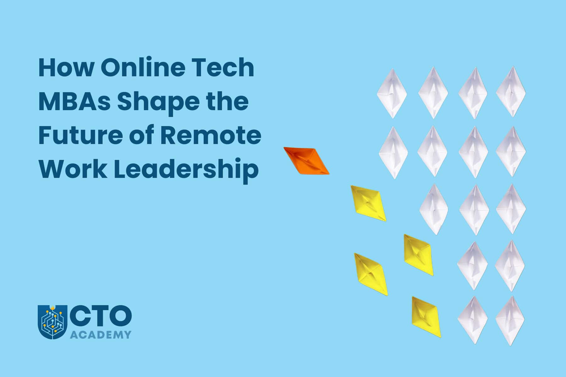 How Online Tech MBAs Shape Remote Leadership - article featured image