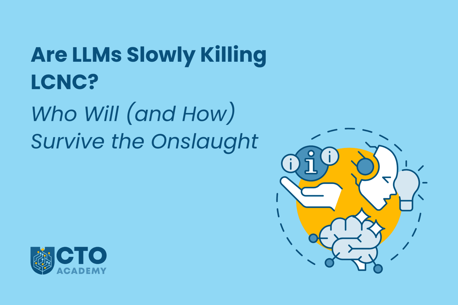 Will LLMs Render Low-Code/No-Code Initiatives Obsolete - article featured image