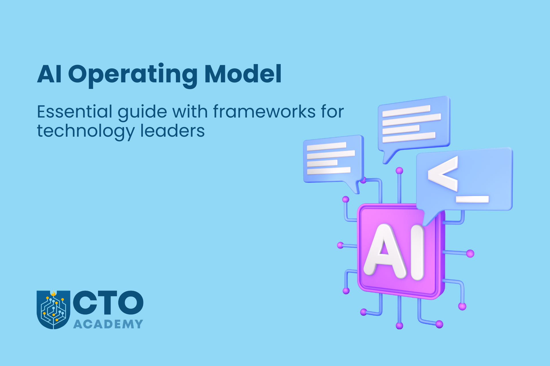 AI operating model - article featured image
